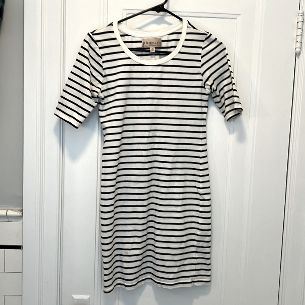 Short Striped Dress XS